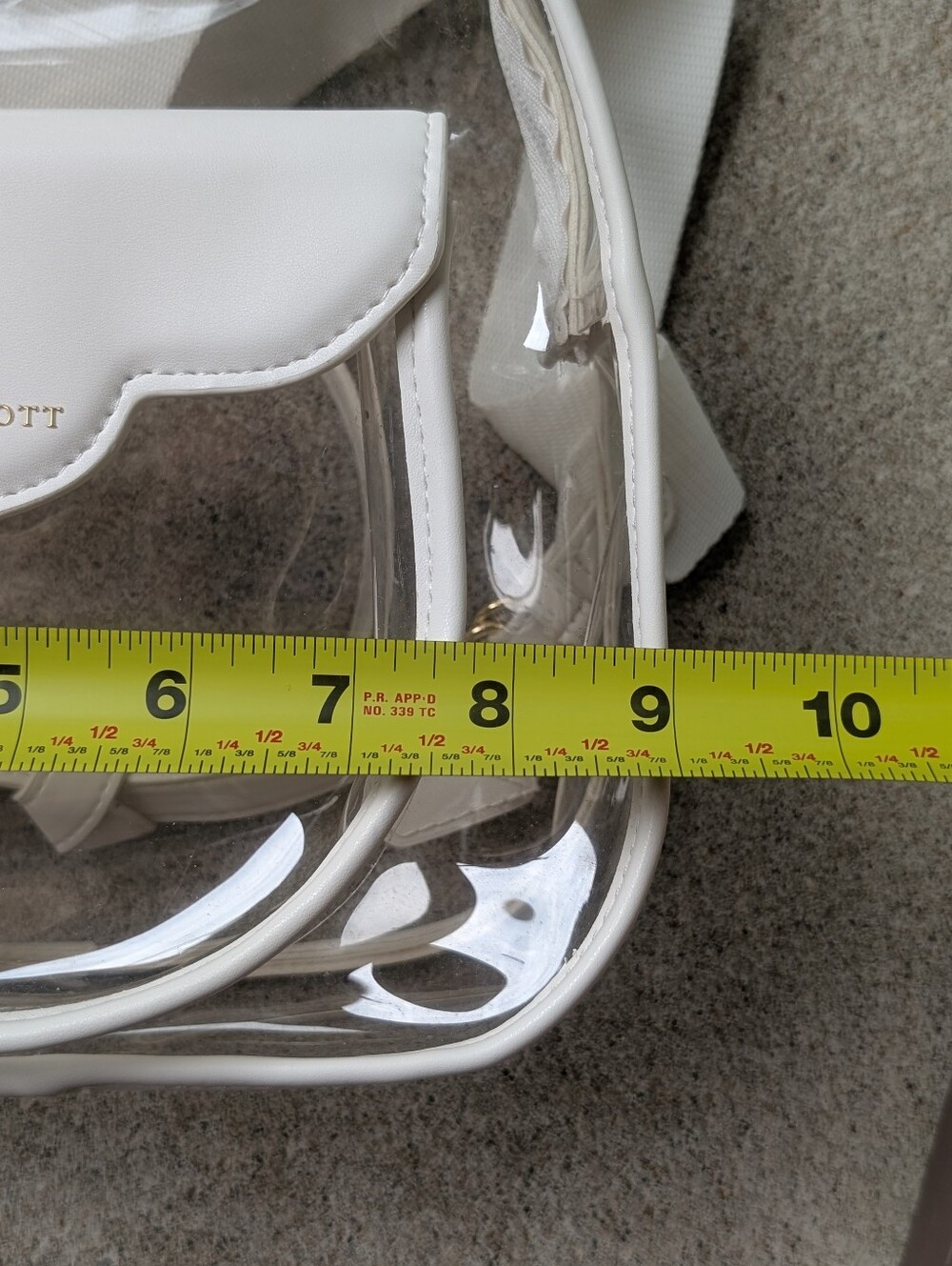 Kendra Scott Clear Backpack, Like New Condition - Picture 9 of 10